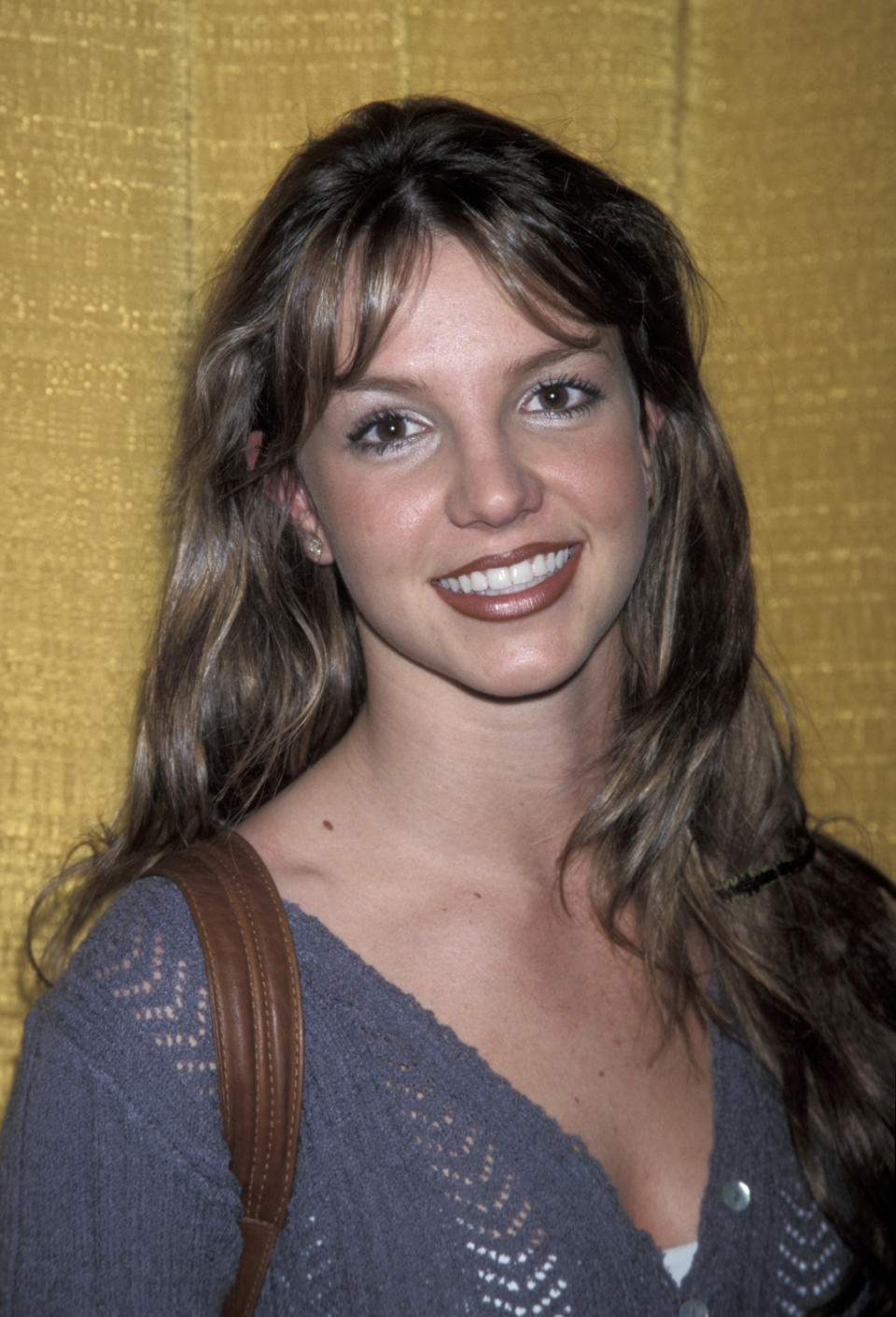 Britney Spears et ses cheveux bruns en 1998