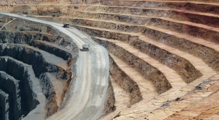 a precious metals mining operation