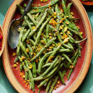 <p>Pistachios are a relatively recent addition to commercial agriculture in New Mexico, where abundant sunshine makes them easy to grow. New Mexican chef and five-time James Beard Award semifinalist Jonathan Perno showcases them in an otherwise straightforward green bean dish. The nuts and roasted beans create a toasty flavor that blends beautifully with the chile-infused turkey and potatoes. <a href="https://www.eatingwell.com/recipe/7868936/green-beans-with-pistachios-orange/" rel="nofollow noopener" target="_blank" data-ylk="slk:View Recipe;elm:context_link;itc:0;sec:content-canvas" class="link ">View Recipe</a></p>