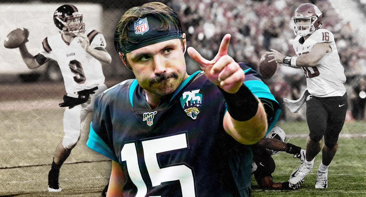 Jacksonville Jaguars QB Gardner Minshew tried to break his own hand