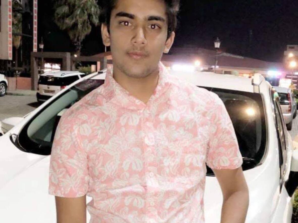 Kartik Saini, an international student, was hit and dragged by the driver of a white pickup truck at the intersection of Yonge Street and St. Clair Avenue on Wednesday. Police have said the fatal collision happened at about 4:30 p.m. (Supplied by Parveen Saini - image credit)