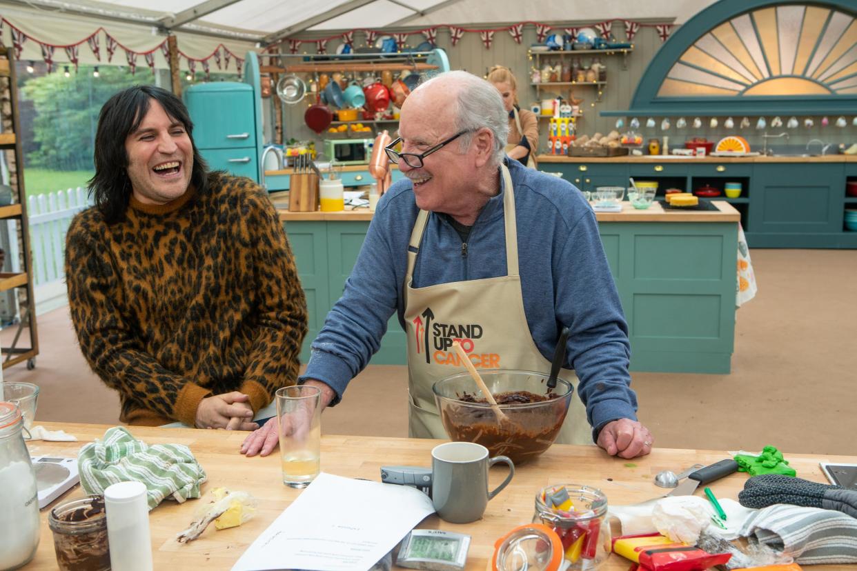 Noel Fielding was starstruck by Richard Dreyfuss. (Channel 4/Mark Bourdillon)