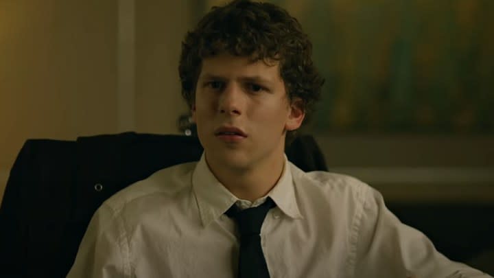 Jesse Eisenberg in The Social Network.