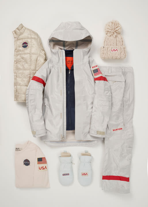 U.S. Olympic Snowboard Team Uniform