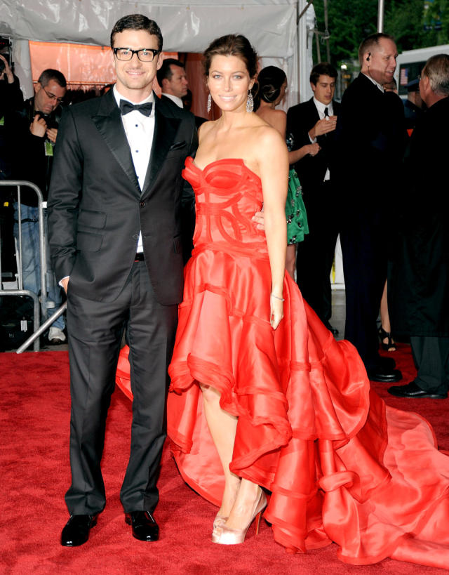 Justin Timberlake & Jessica Biel - Time 100 Gala 2013 Red Carpet