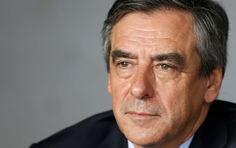 French presidential election candidate for the right-wing Les Republicains party Francois Fillon is seen in Nimes, souhern France, on March 2, 2017