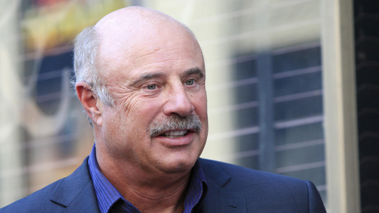 LOS ANGELES – MAY 13: Dr Phil McGraw at a ceremony where Steve Harvey is honored with a star on the Hollywood Walk Of Fame on May 13, 2013 in Los Angeles, California