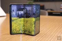 TCL tri-fold foldable tablet concept hands-on