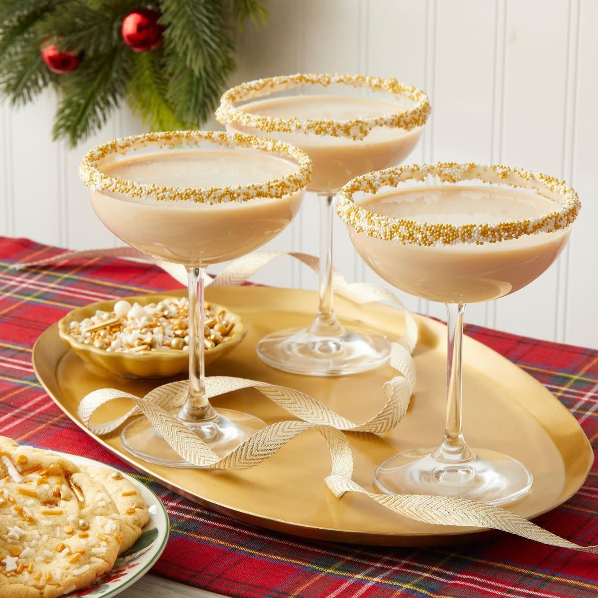 christmas eve dinner ideas sugar cookie martini
