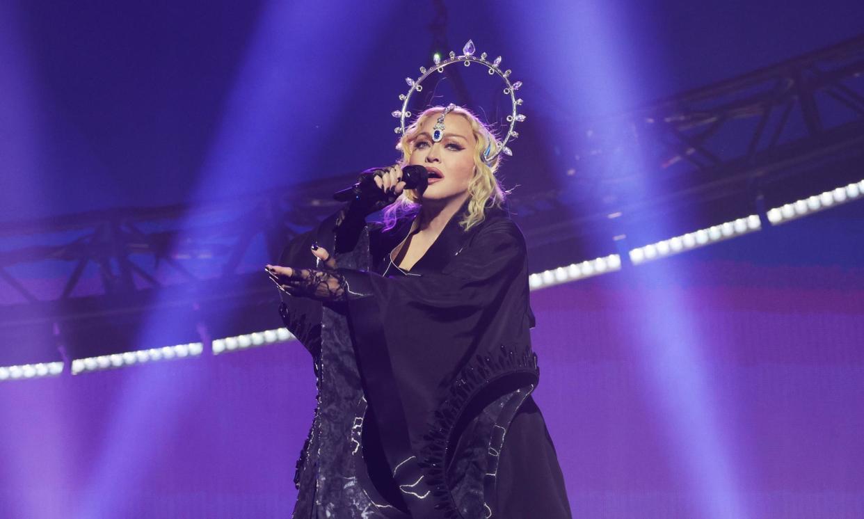 <span>A lawsuit filed against Madonna after a concert at the Barclays Center in Brooklyn in December has been dropped.</span><span>Photograph: Kevin Mazur/WireImage for Live Nation</span>