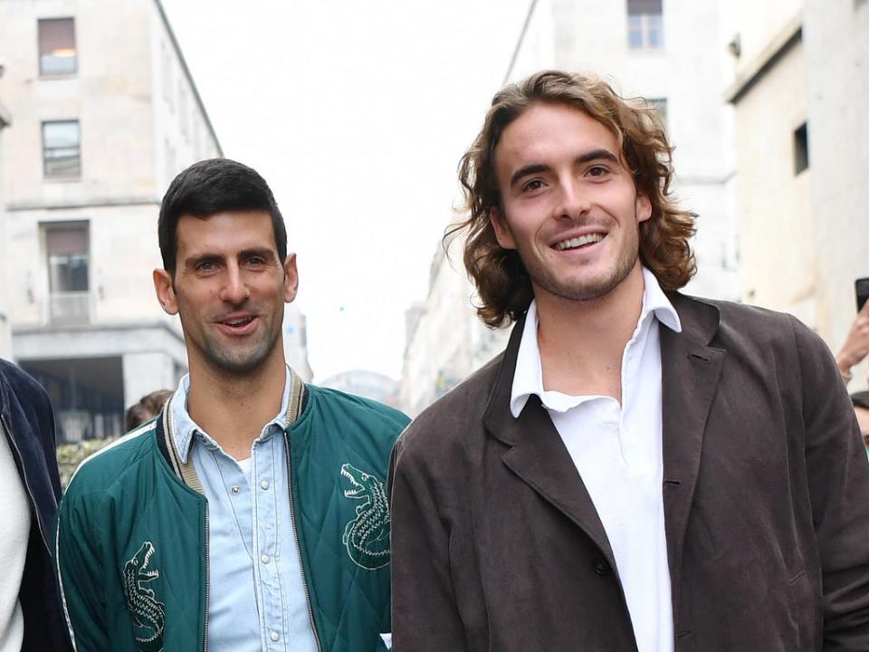 Stefanos Tsitsipas has criticised Novak Djokovic (Getty)