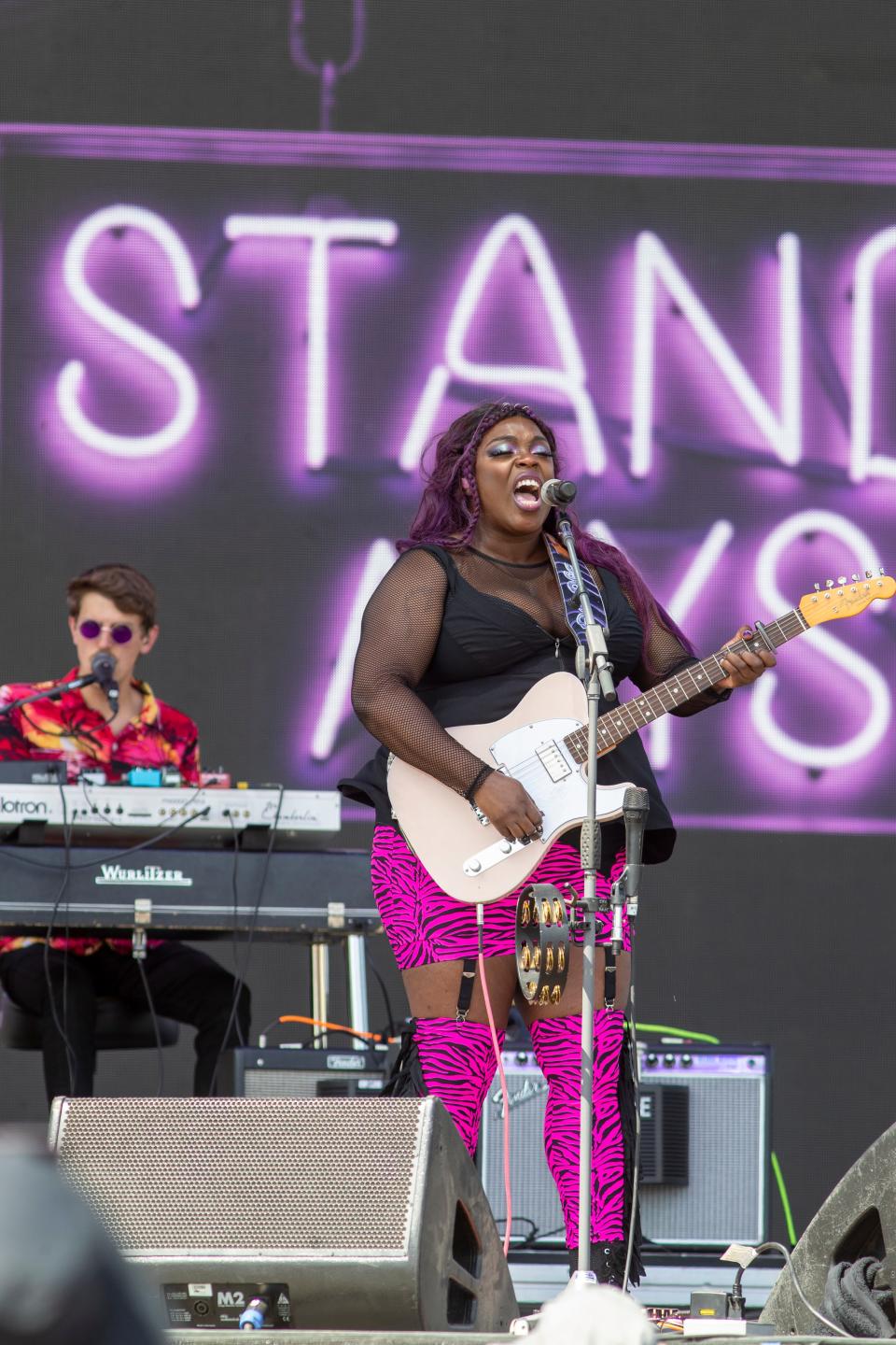 Yola performs at the Coachella Valley Music and Arts Festival in Indio, Calif., on Sunday, April 24, 2022.