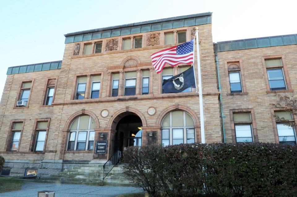 The exterior of Plymouth County Superior Court in Brockton on Friday, Nov. 17, 2017. (Marc Vasconcellos file photo/The Enterprise)