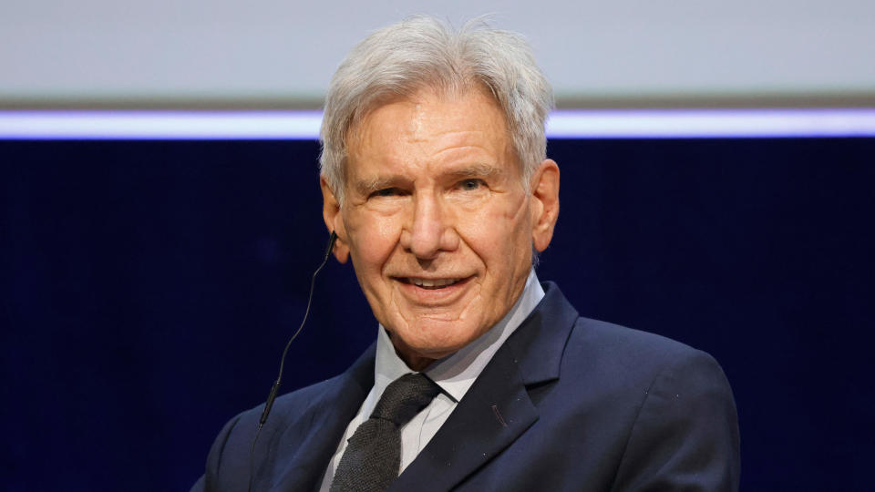 Harrison Ford got his credit card back thanks to a tourist in Italy. (Ludovic Marin/AFP via Getty Images)