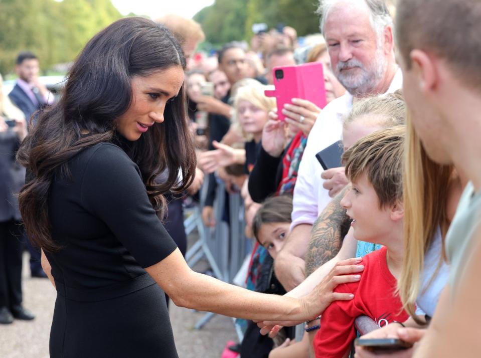Meghan revealed she wished she could release emotion as easily as her children (Getty Images)