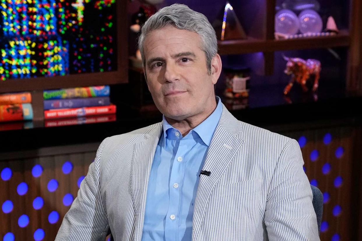 <p>Charles Sykes/Bravo via Getty</p> Andy Cohen on 