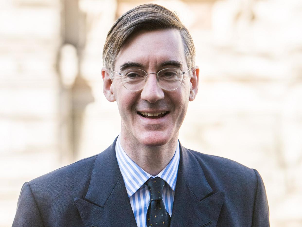 Mr Rees-Mogg played down his prospects of becoming prime minister – but, notably, did not rule it out: Rex