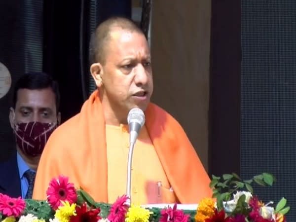 UP CM Yogi Adityanath speaking on the occasion of the state's 71st foundation day.