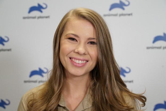 Bindi Irwin, daughter of the late Steve Irwin, poses at the launch of her new family show on the Animal Planet television channel in London, Britain, September 26, 2018. Picture taken September 26, 2018. REUTERS/Will Russell