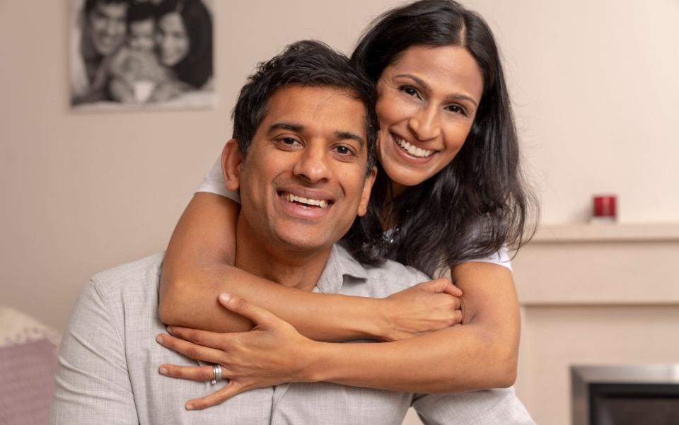 Dr Rangan Chatterjee prioritises making time for him and his wife Vidhaata to connect  - Andrew Crowley/The Telegraph