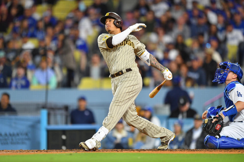 聖地牙哥教士Manny Machado。(MLB Photo by Brian Rothmuller/Icon Sportswire via Getty Images)