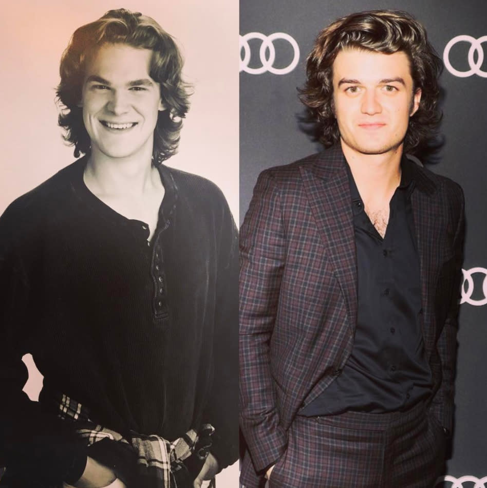 David Harbour and Joe Keery