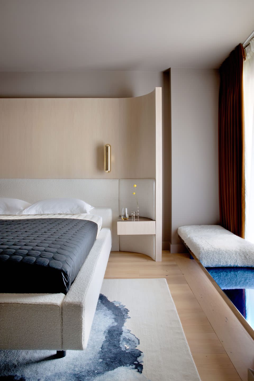 cobalt townhouse in dublin with interior design by kingston lafferty design kld bedroom