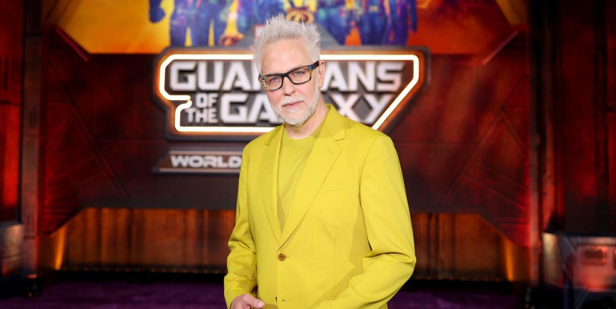 james gunn at the guardians of the galaxy vol 3 world premiere