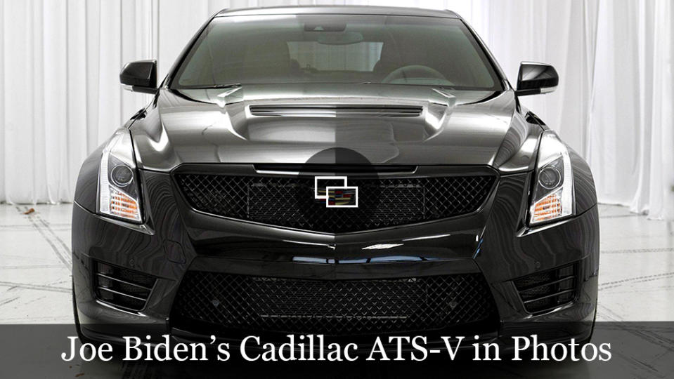 Joe Biden’s 2018 Cadillac ATS-V in Photos