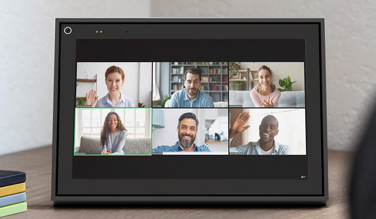 The Facebook Portal makes a great standalone station for Zoom calls, but also works with Facebook Messenger. It's a full-featured smart display as well. Great deal at $99. (Photo: Facebook)