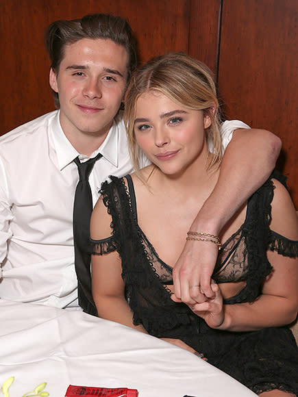 Chloe Grace Moretz and Brooklyn Beckham touch down at JFK airport in New  York City
