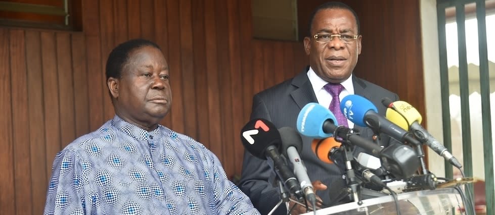 Henri Konan Bédié (PDCI), ex-président de Côte d'Ivoire, et Pascal Affi n'Guessan (FPI), ex-premier ministre, ont crée avec les autres composantes de l'opposition un 