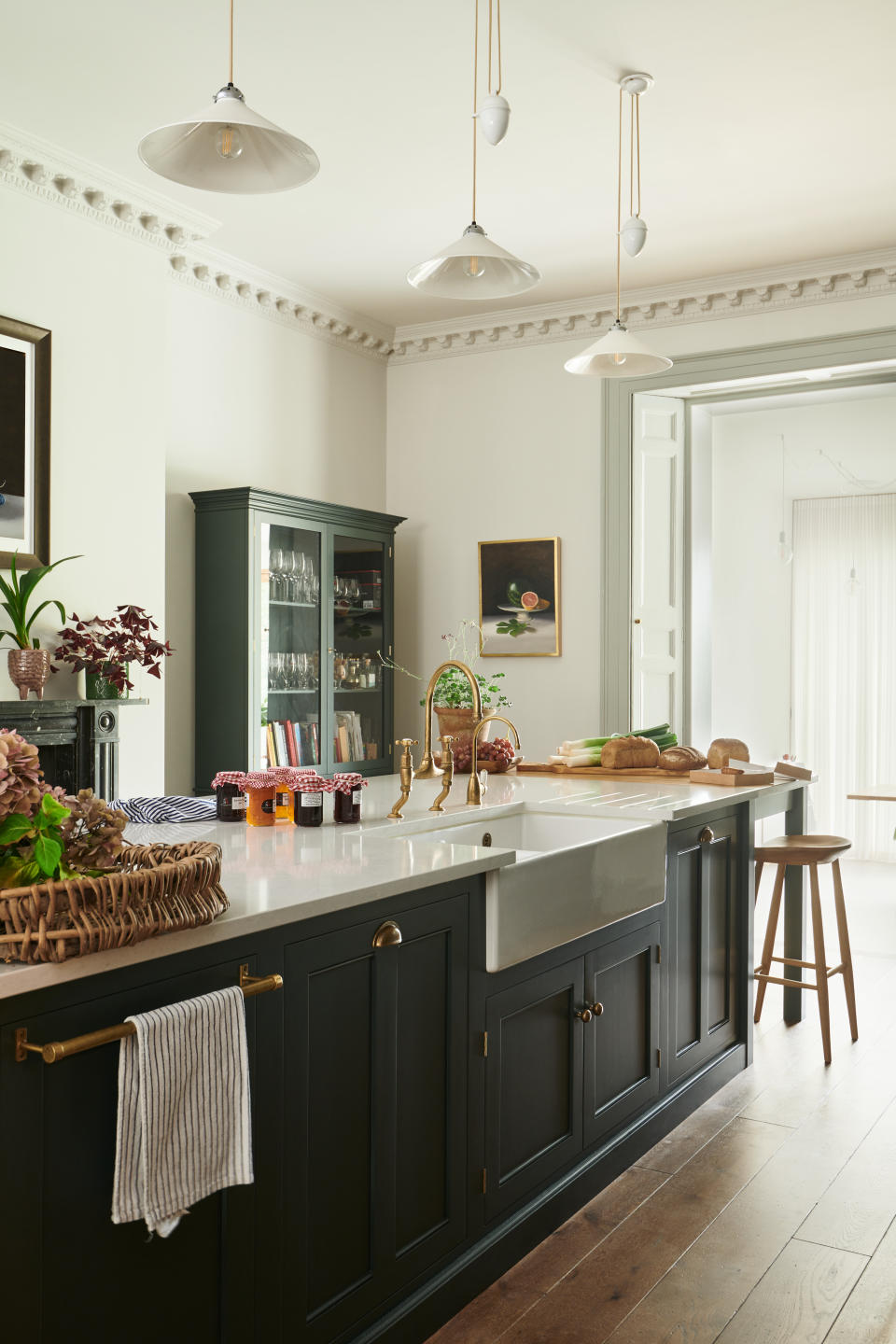 kitchen countertop materials, quartz work surface by deVOL