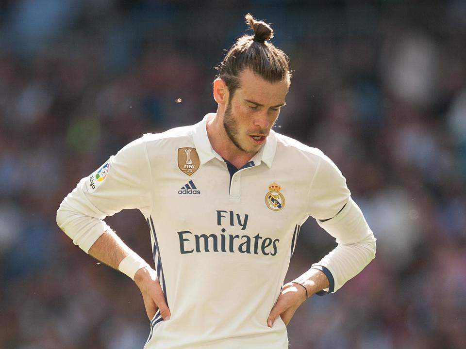 Bale was forced off during el clásico and will now be out for many weeks