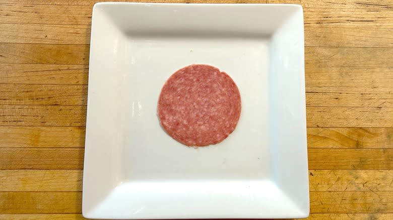 Hard salami