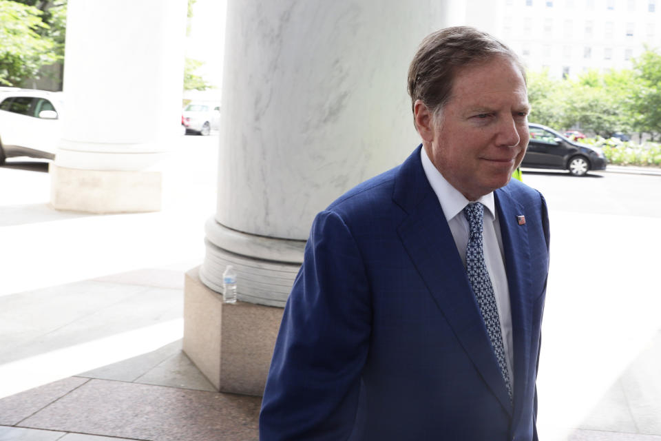 Geoffrey Berman, former U.S. attorney for the Southern District of New York, arrives at Rayburn House Office Building July 9, 2020 on Capitol Hill in Washington, DC.  (Alex Wong/Getty Images)