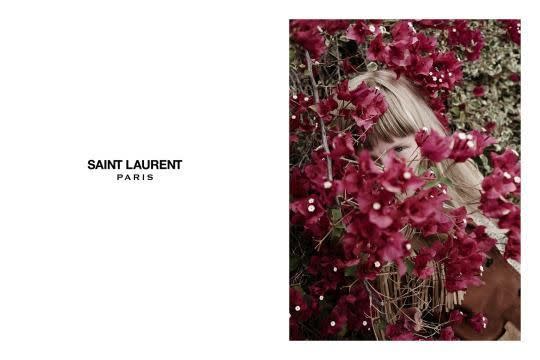 An image from Saint Laurent’s current campaign. Photo: Hedi Slimane for Saint Laurent