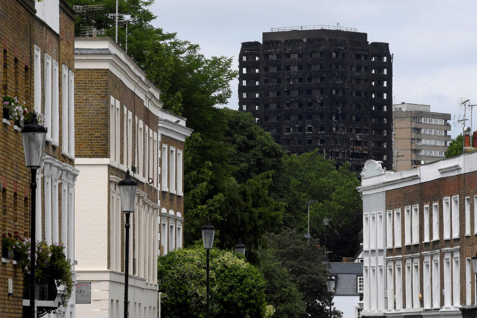 A view of Grenfell Tower