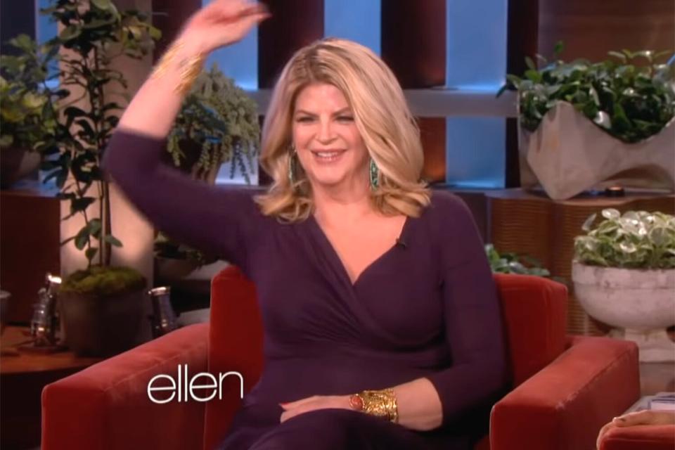 kirstie alley, ellen degeneres