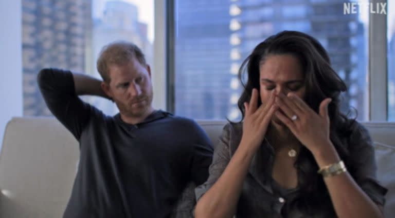 Harry y Meghan, en el trailer del documental de Netflix