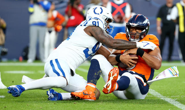 Thursday Night Football: Russell Wilson struggles, can't pick up a fourth  down in OT and Broncos fall to Colts in dreadful game