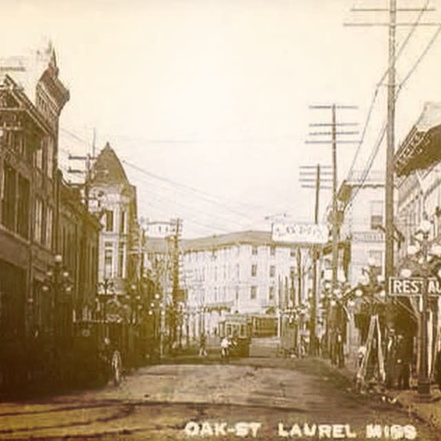 1) The history of Laurel, Mississippi