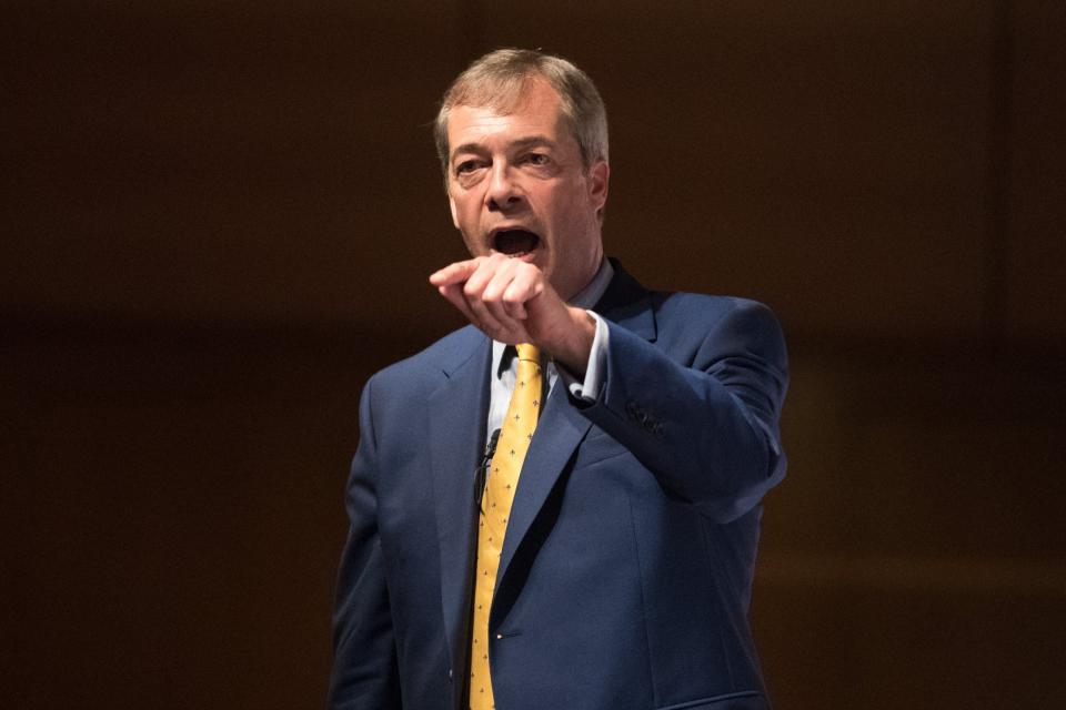 Brexit: Prepare for fresh referendum within months, Nigel Farage tells Leave supporters