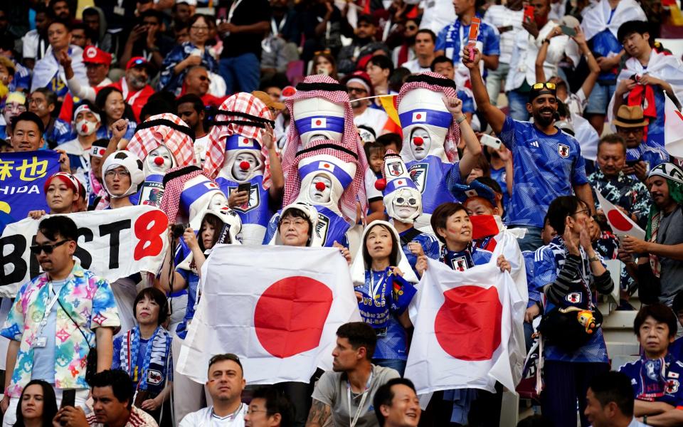 Japan fans - Mike Egerton/PA