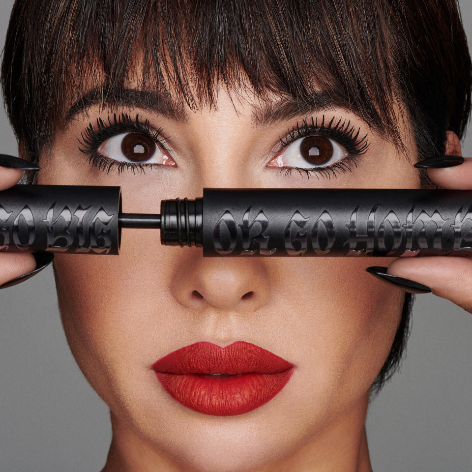 Jackie Cruz in Kat Von D Beauty Go Big Or Go Home Mascara campaign. (PHOTO: Sephora)