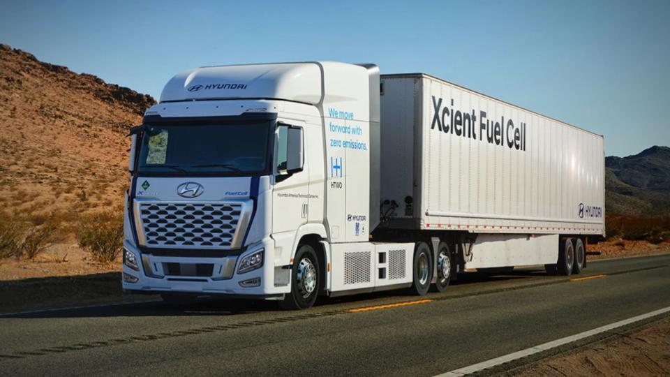 2021 hyundai xcient hydrogen truck