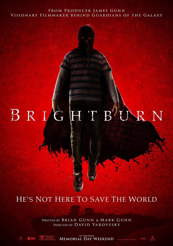 Póster oficial de Brightburn (Fuente: Screen Gems)