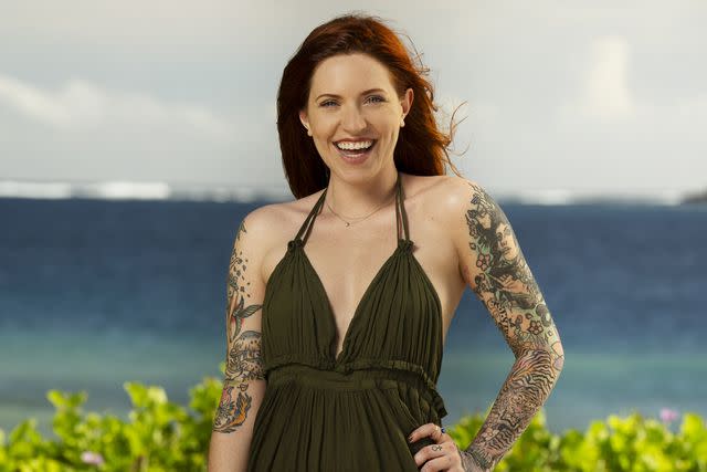 <p>Robert Voets/CBS</p> Kenzie Petty on 'Survivor 46'