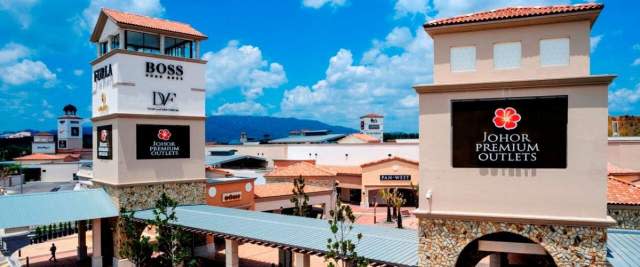 Walk around Johor Premium Outlets ( JPO ) - Johor Bahru : Back