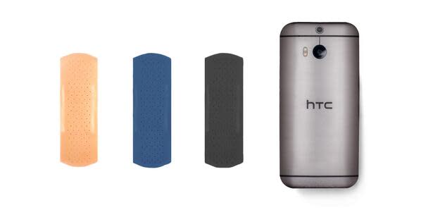 HTC gleefully trashes the Galaxy S5 with brutal Band-Aid graphic